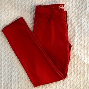 Red Old Navy Rockstar Jeans
